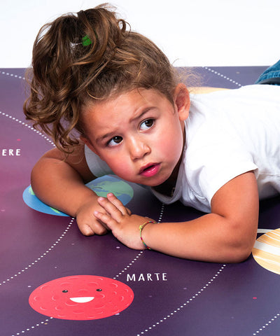 Tappeto gioco per bambini, da 0 a 6 anni, sistema solare